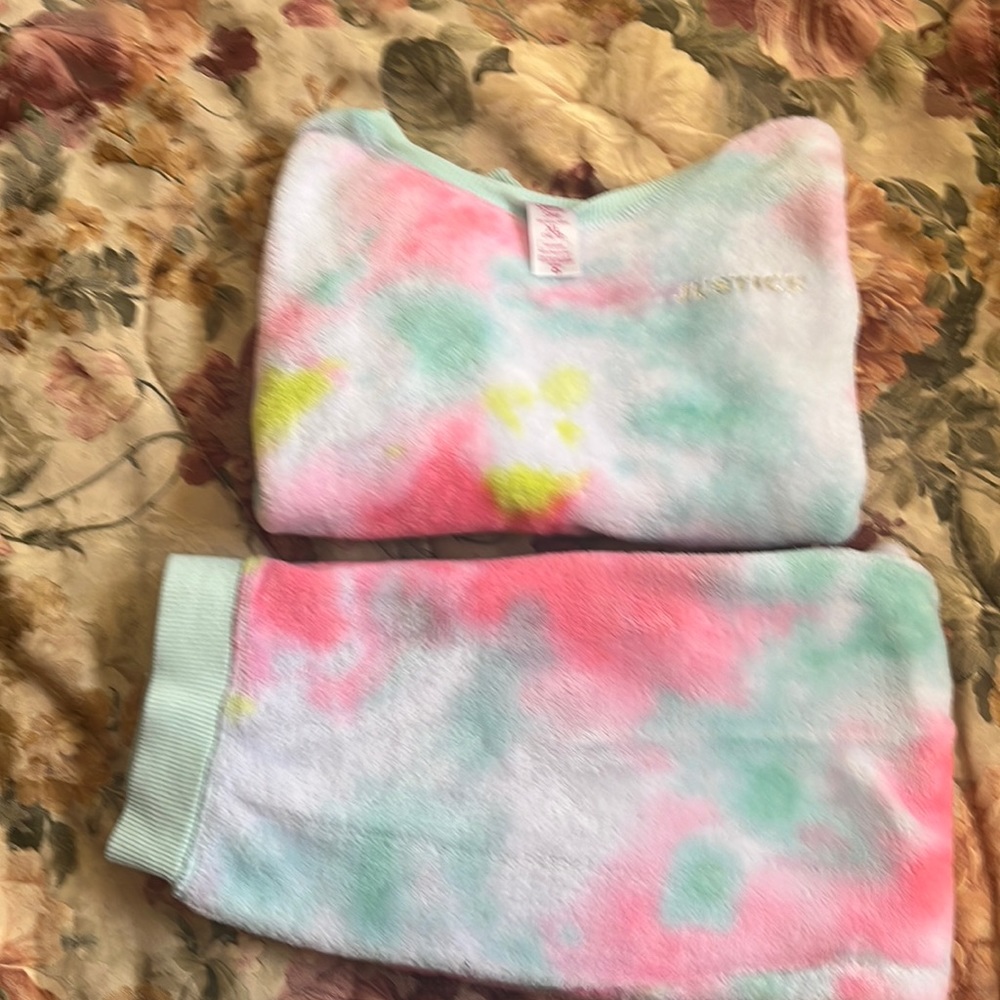 Tye Dye Pajama 2 Piece Set